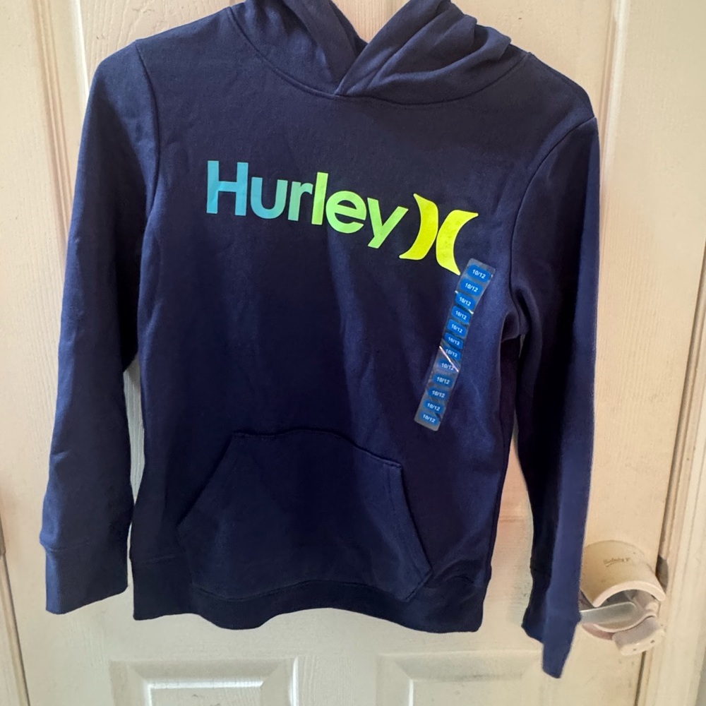 Hurley Blue Sweatshirt Casual Athleisure